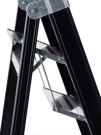 Enkel oploopbaar - aluminium trap (gecoat)
